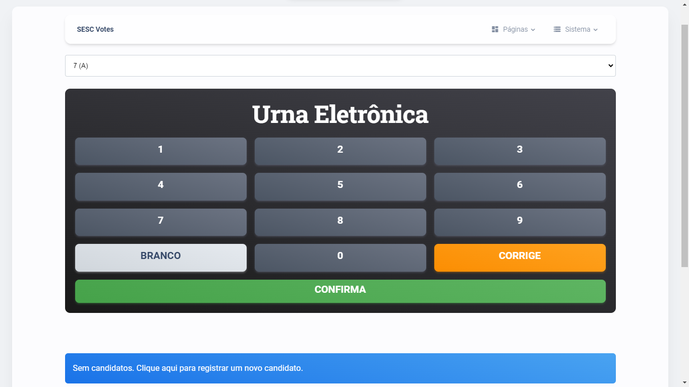 Iniciar Votação